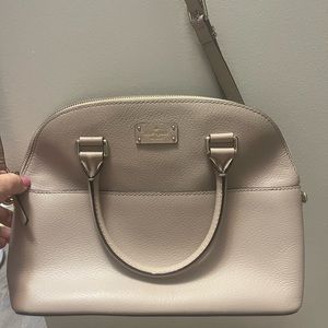 Kate Spade neutral purse - tote or use strap